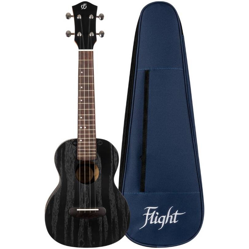 FLIGHT DUC400 Ash Black Укулеле концерт